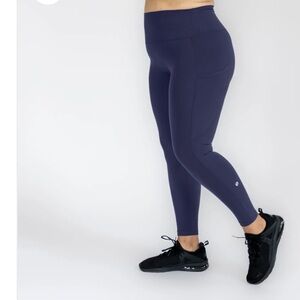 Love & Fit Silicone grip leggings - blue XL